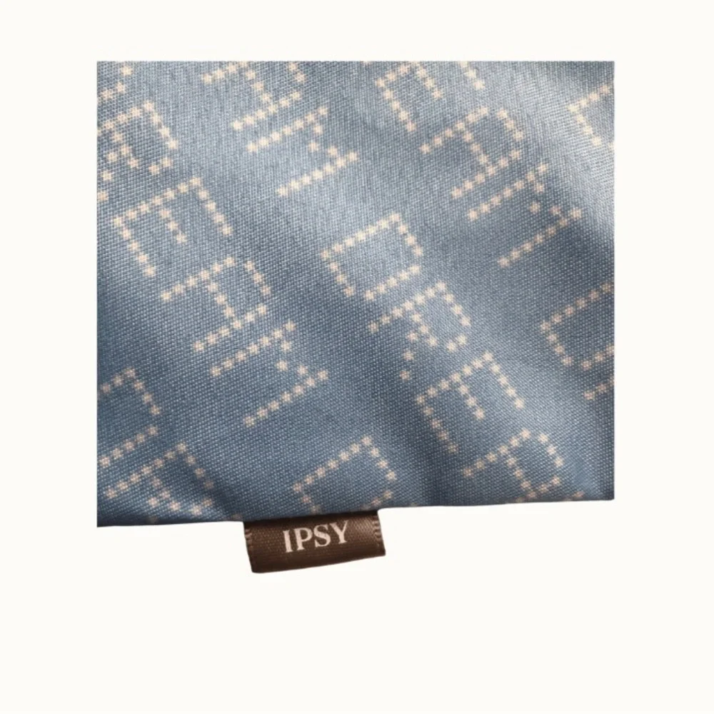 Softgirl Cosmetic Makeup Bag DREAM Ombré Light‎ Blue Drawstring